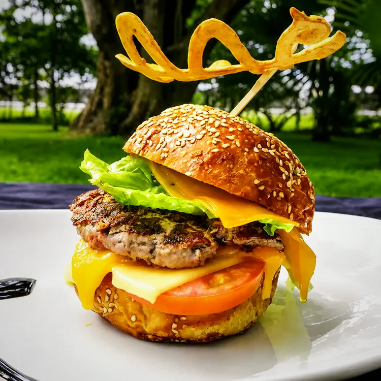 Burger du restaurant PIRATES